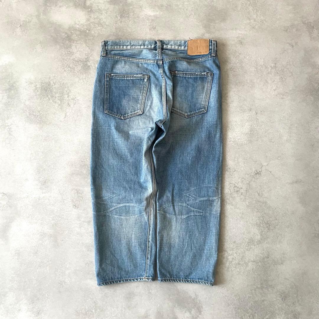 Ordinary Fits アンクルデニム USED加工 セルビッチ 32