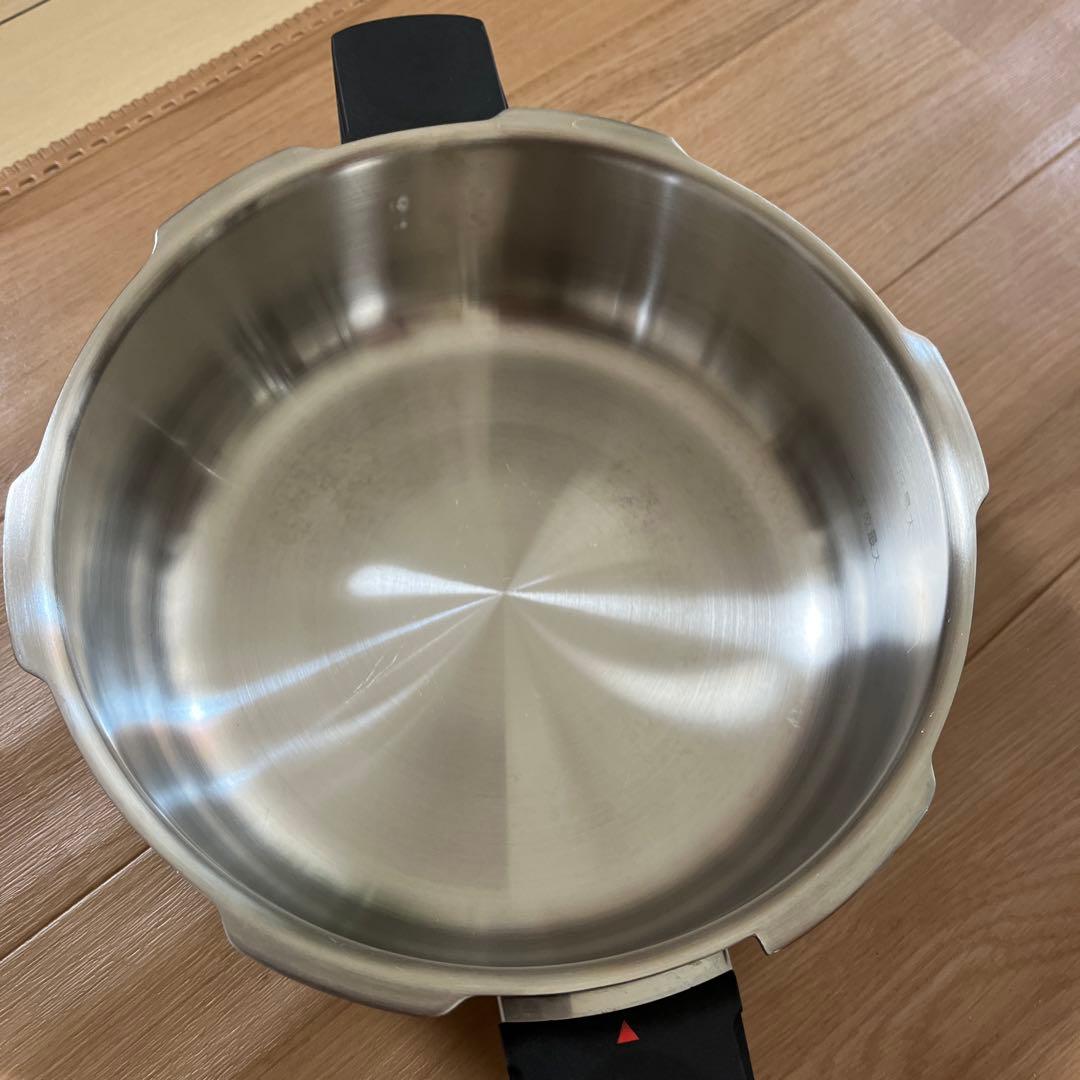 美品❗️アサヒ型金属パスカル圧力鍋M