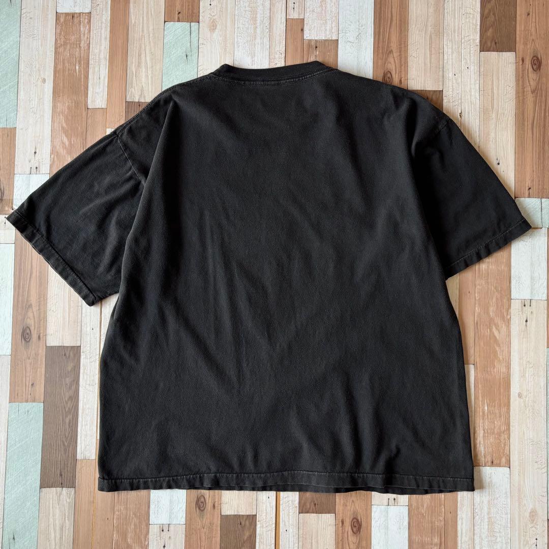 【スペシャル!!】90s モーションTシャツ XL ビール モザイク 文字 黒