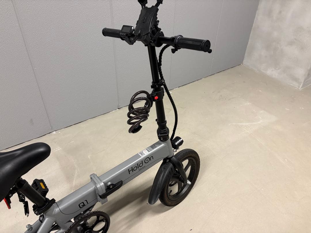 Hold On Q1J 電動アシスト自転車 グレー