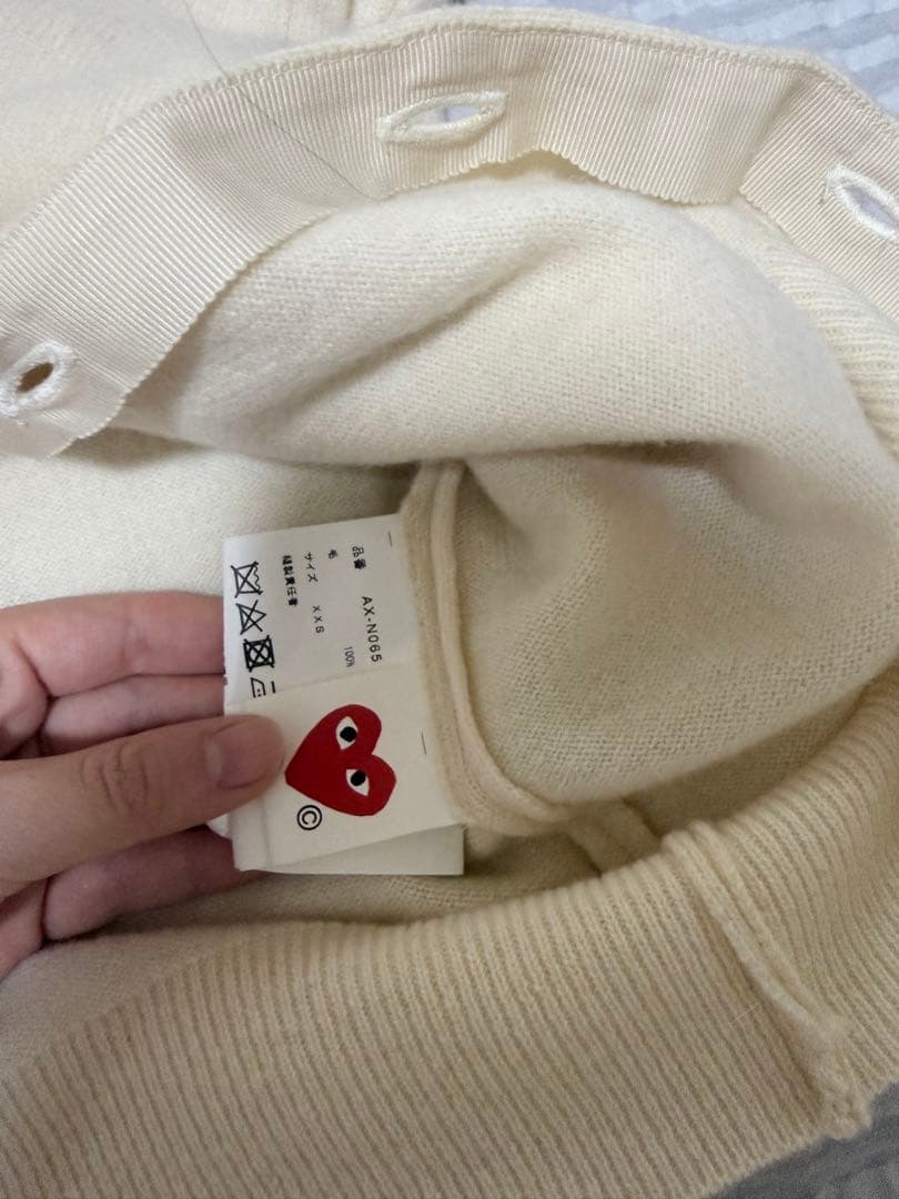 Play COMME des GARCONS カーディガン レディース