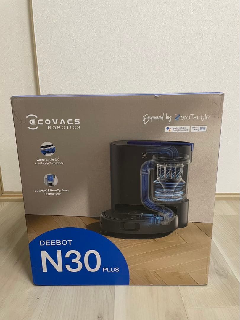 ECOVACS DEEBOT N30 PLUS ロボット掃除機 自動ゴミ収集