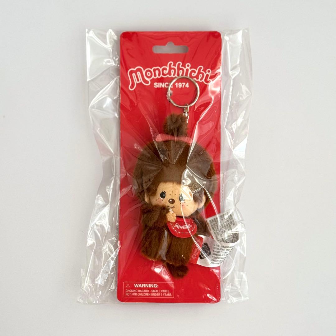新品 モンチッチ ぬいぐるみキーホルダー 女の子