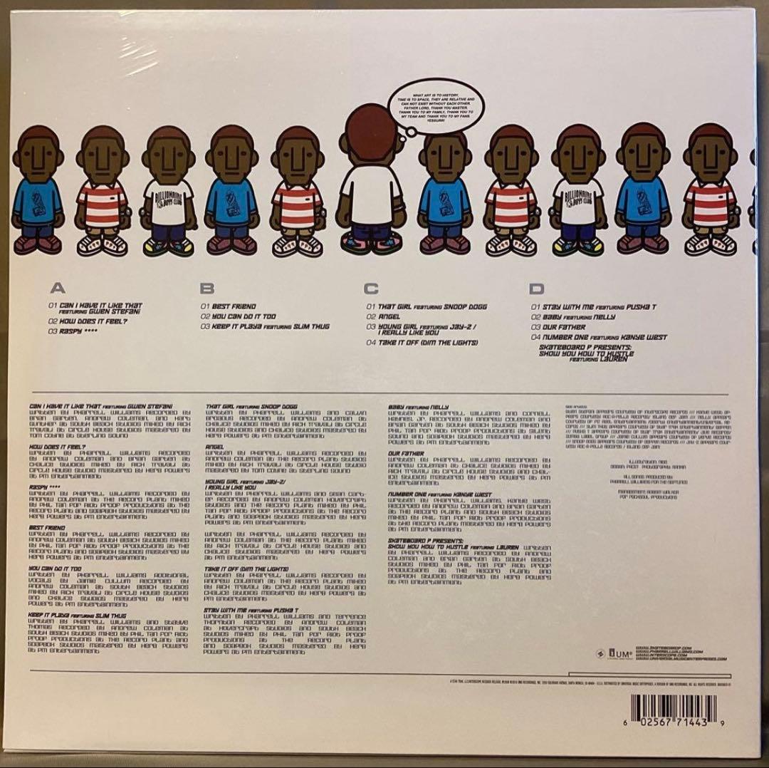 新品未開pharrell williams In My Mind 2LPレコード