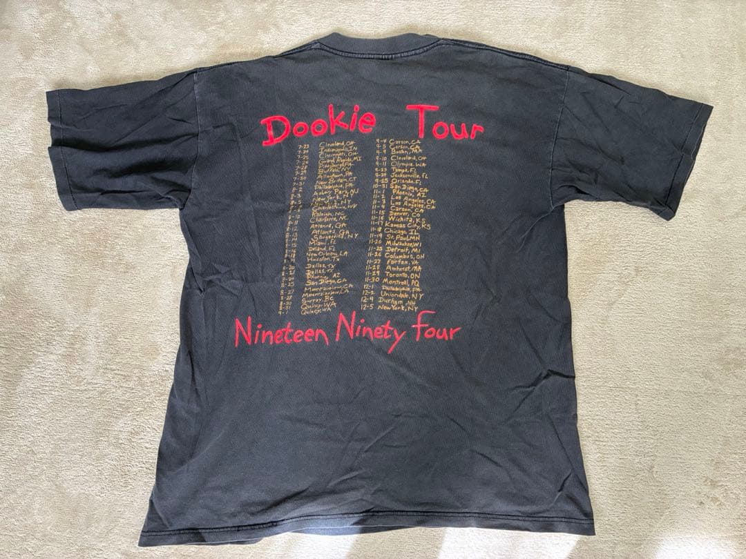 yama　Green Day Dookie Tour Tシャツ Lサイズ