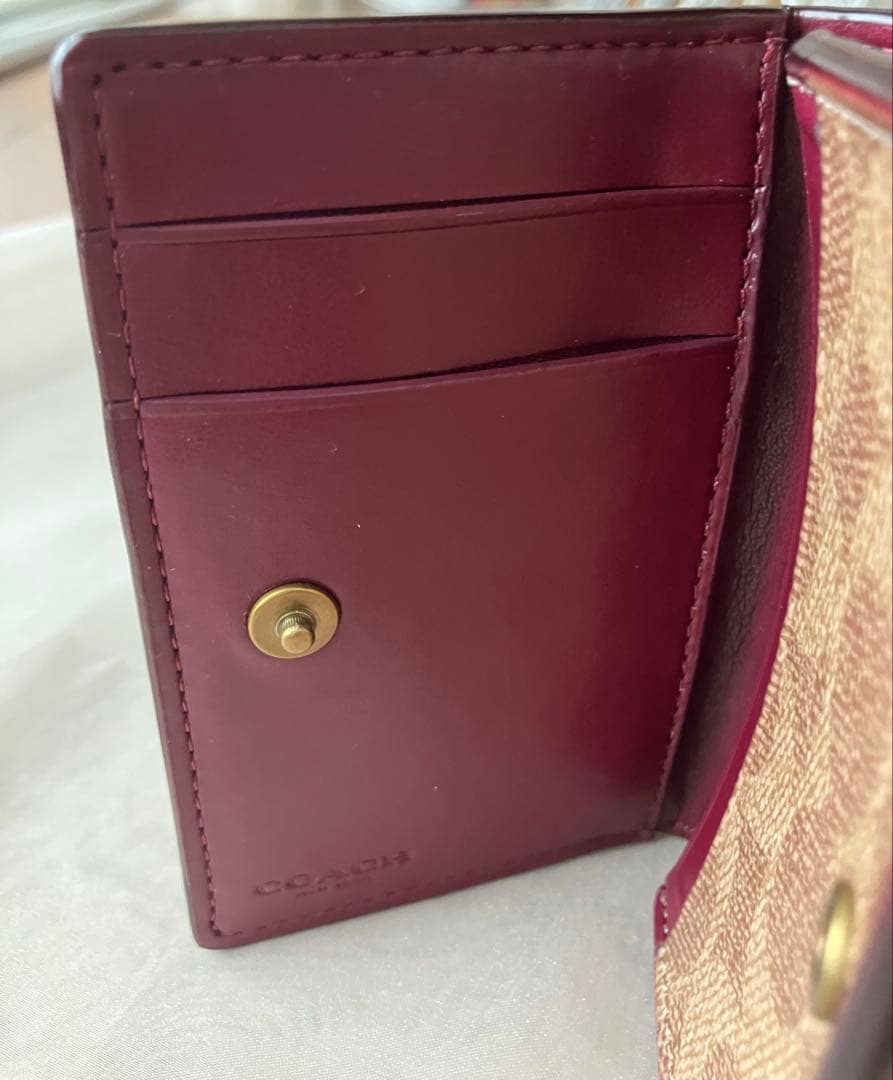 ホットケーキ　　COACH コーチ　名刺入れ　未使用品