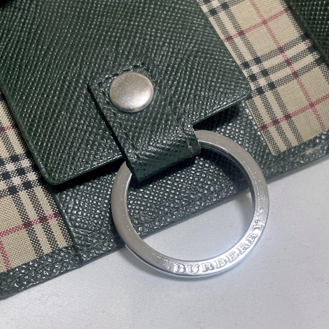 箱あり未使用品✨　BURBERRY バーバリー　内側ノバチェック　キーケース
