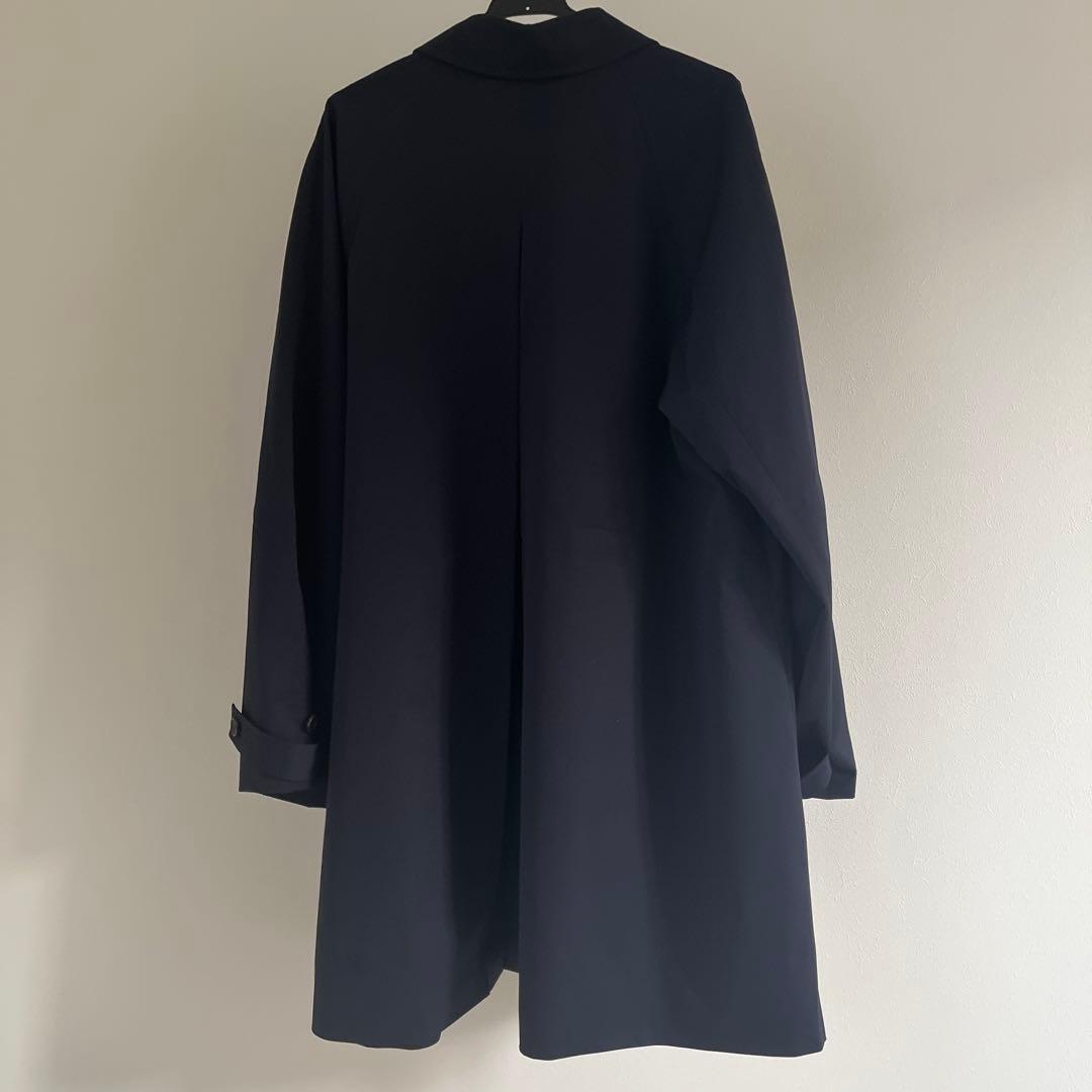 バルマカーンAラインハーフコートLサイズ　【NAVY 】