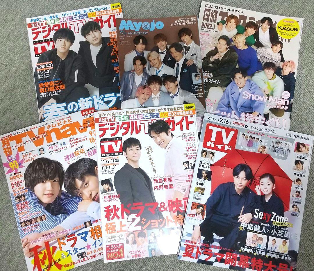 赤楚衛二 雑誌 パンフレット クリアファイル 等10点以上