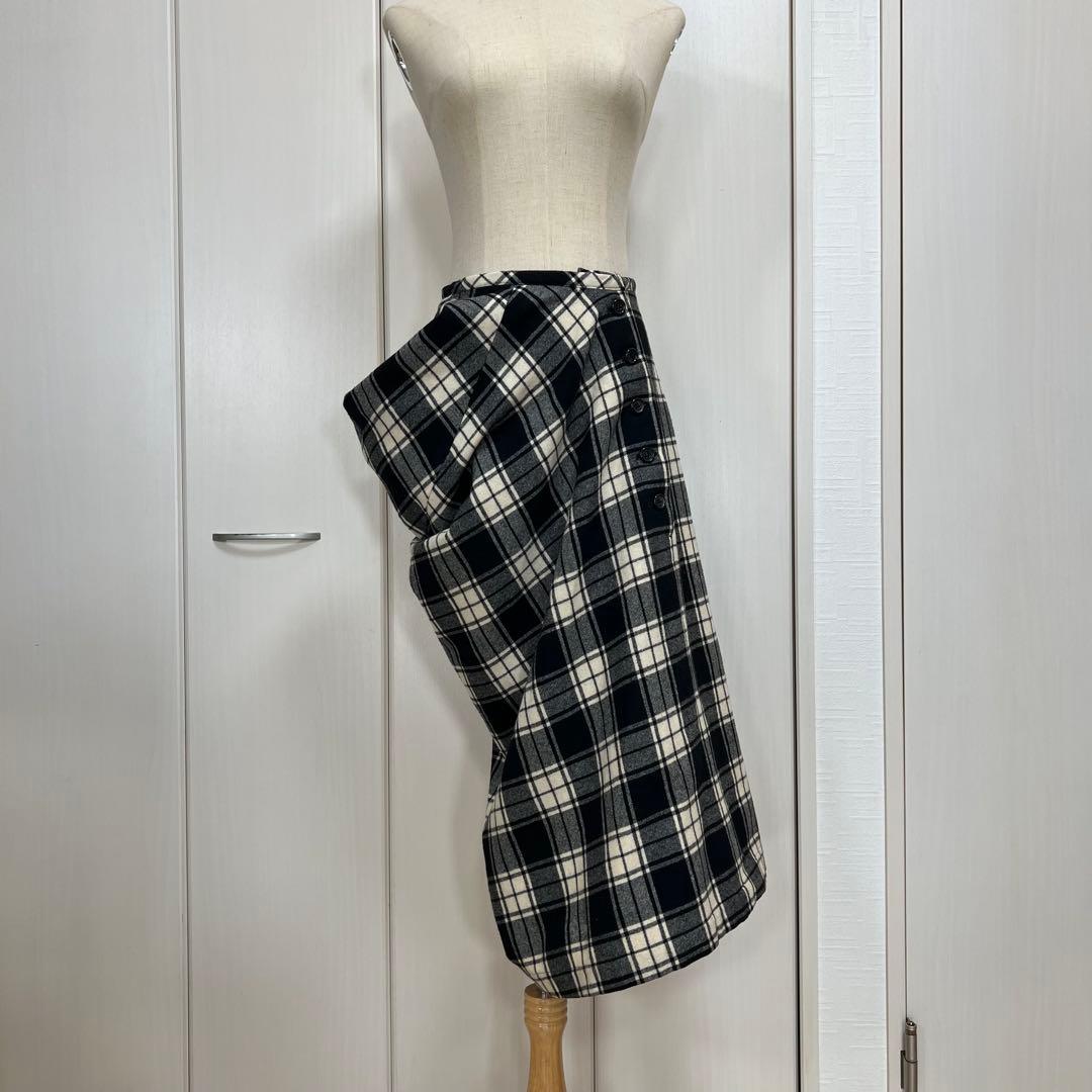 Comme des Garcons 80s 2way ウール巻きスカート