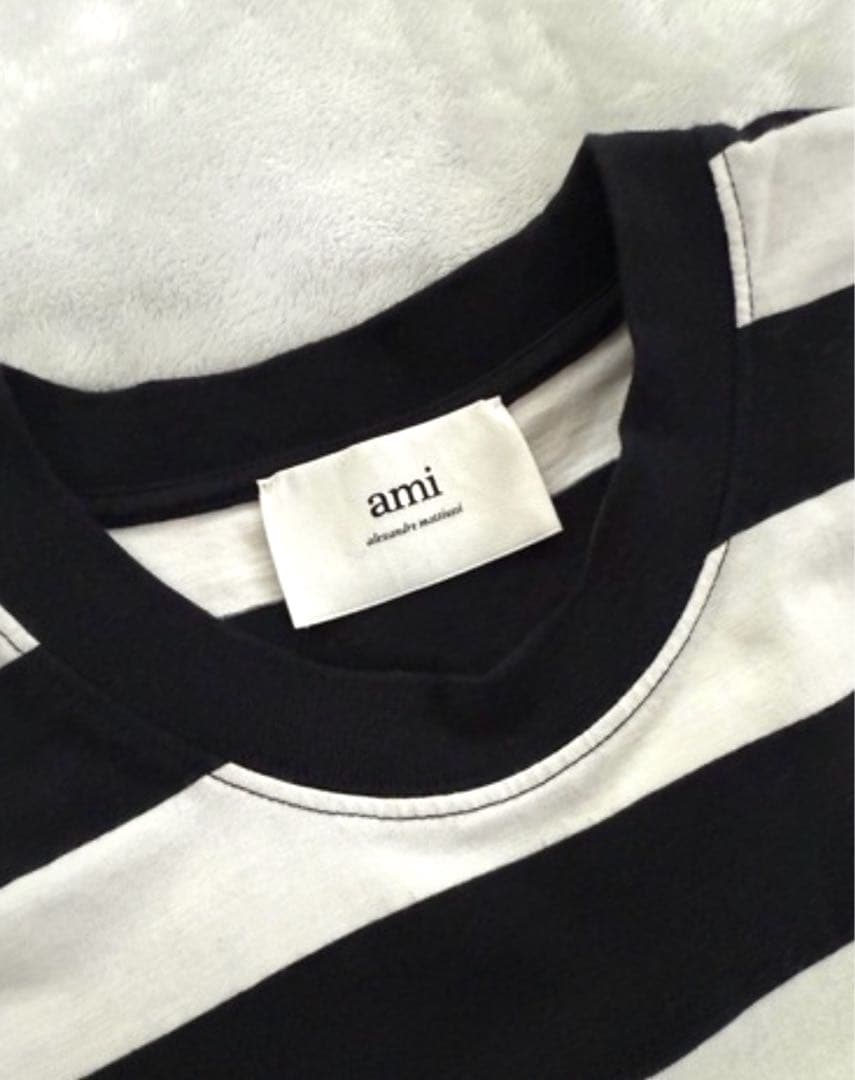 AMI PARIS ストライプ Tシャツ 半袖【本日のみ値下げ中】
