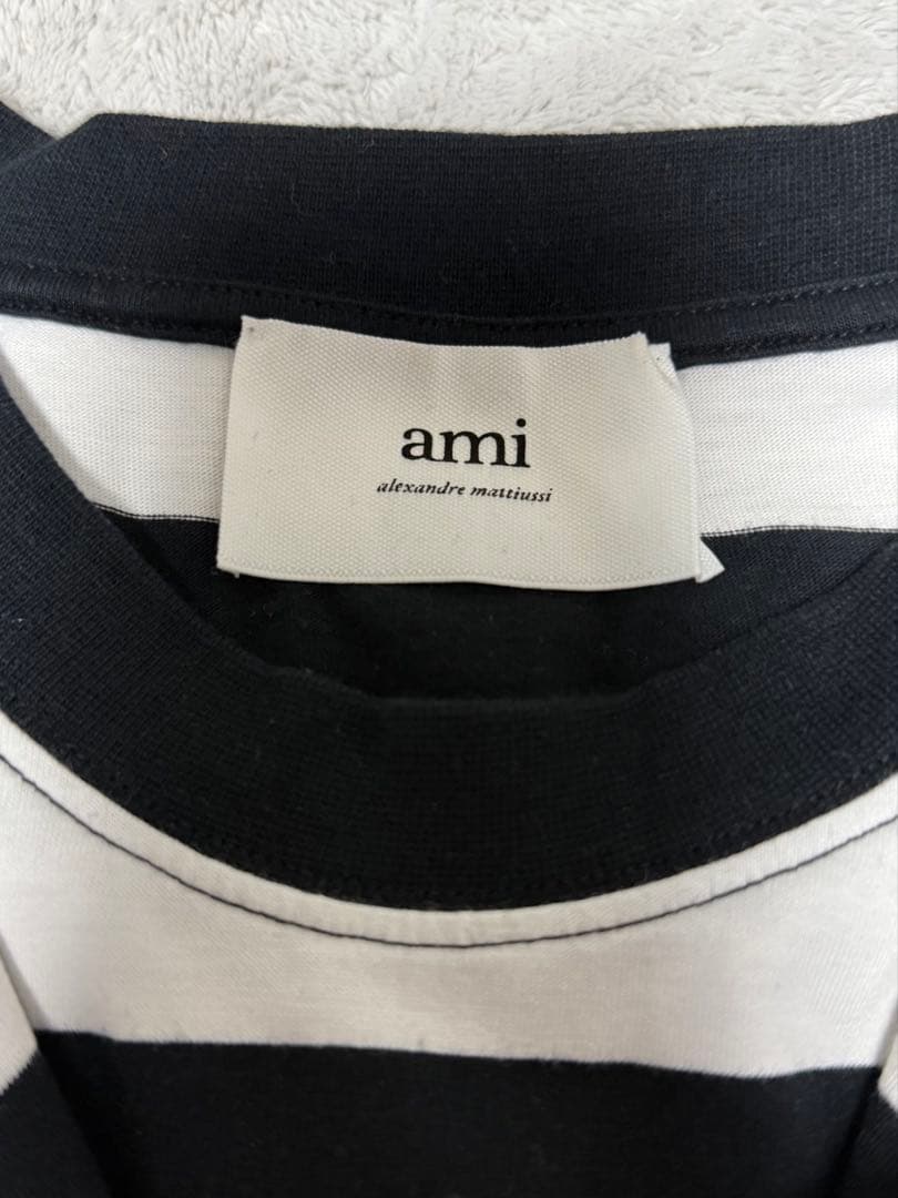 AMI PARIS ストライプ Tシャツ 半袖【本日のみ値下げ中】