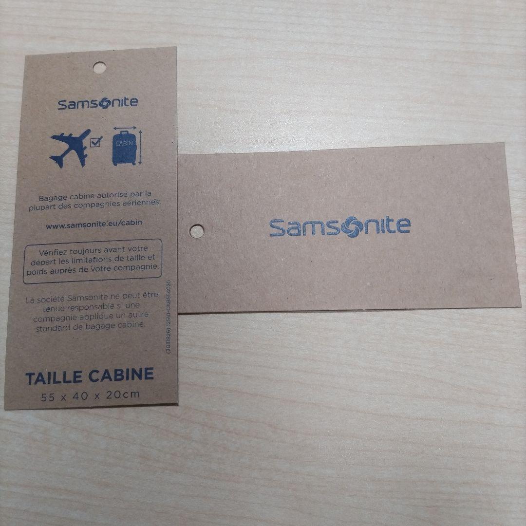 最終価格【極美品】Samsonite SPINNER 55/20 PEARL