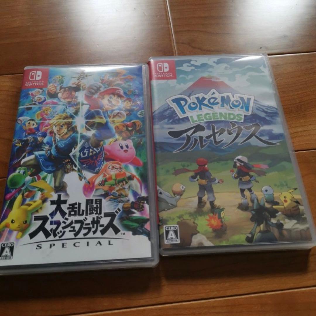 ユ*タ様 スーパーマリオ3Dワールド/ポケモンアルセウス／大乱闘スマッシュブラザ