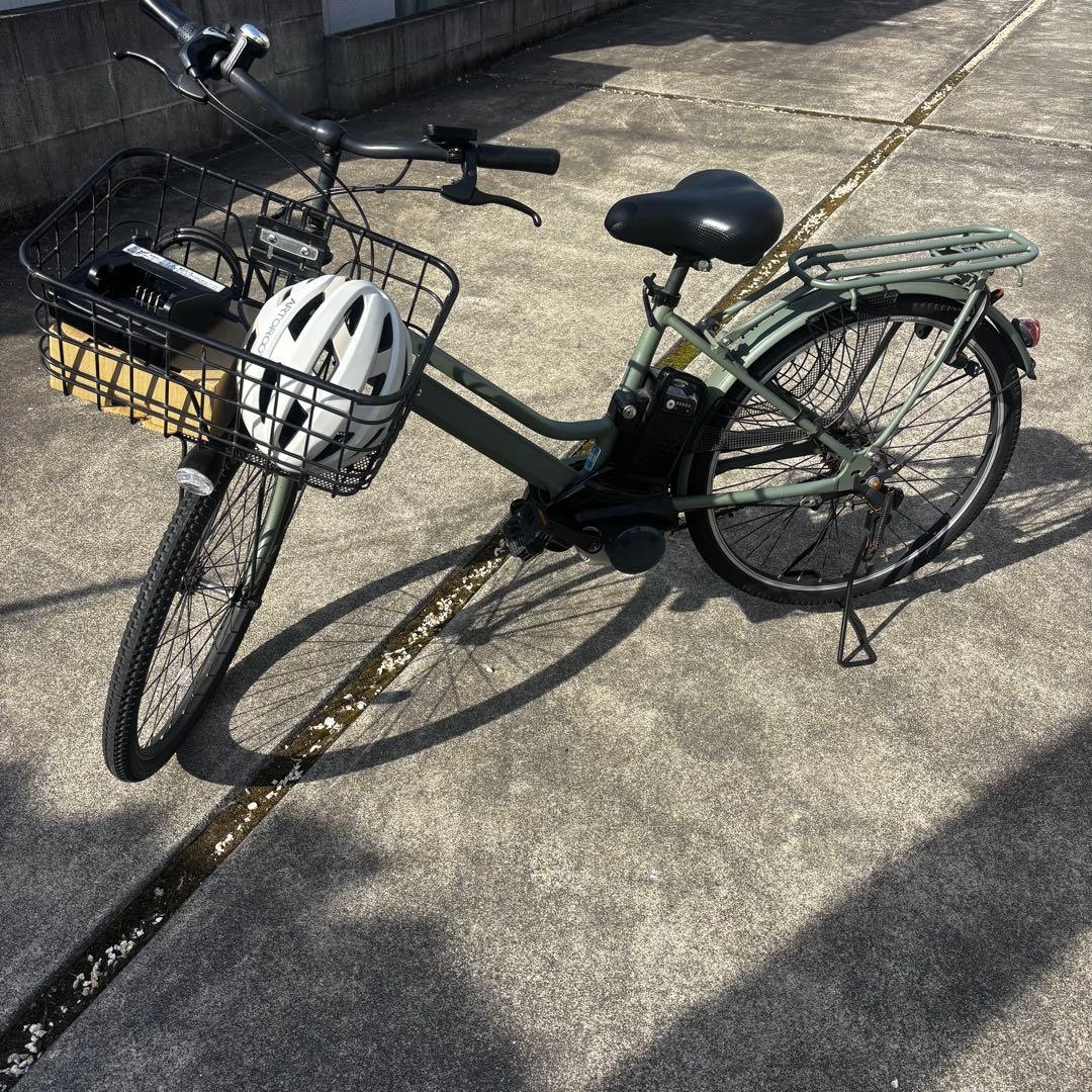 Panasonic ELST632 電動アシスト自転車 26インチマッドグリーン