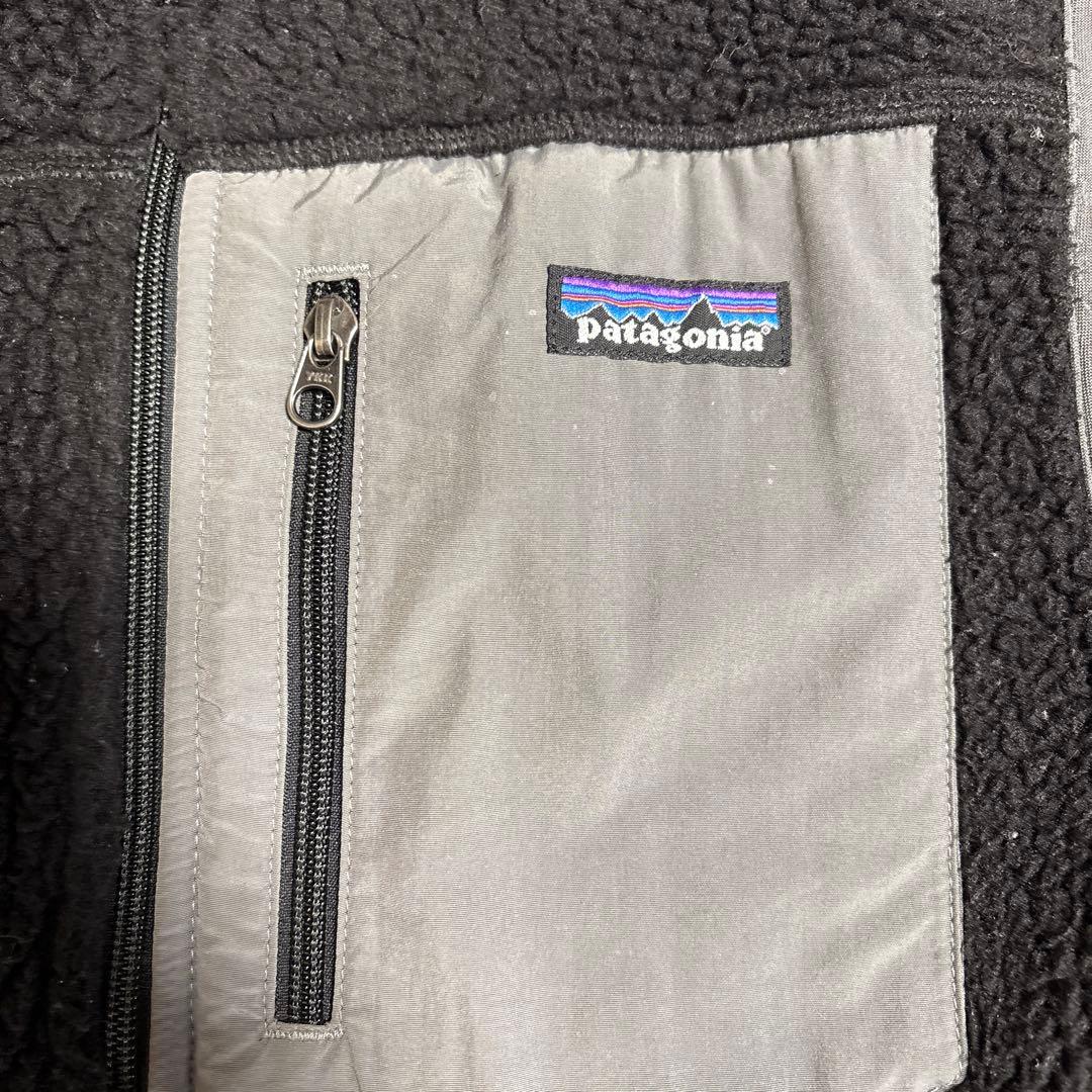 人気色　パタゴニア　Patagonia レトロx ベスト　ブラック　Ｍサイズ