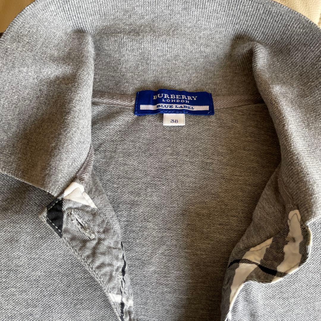 Burberry グレー ポロシャツ 38