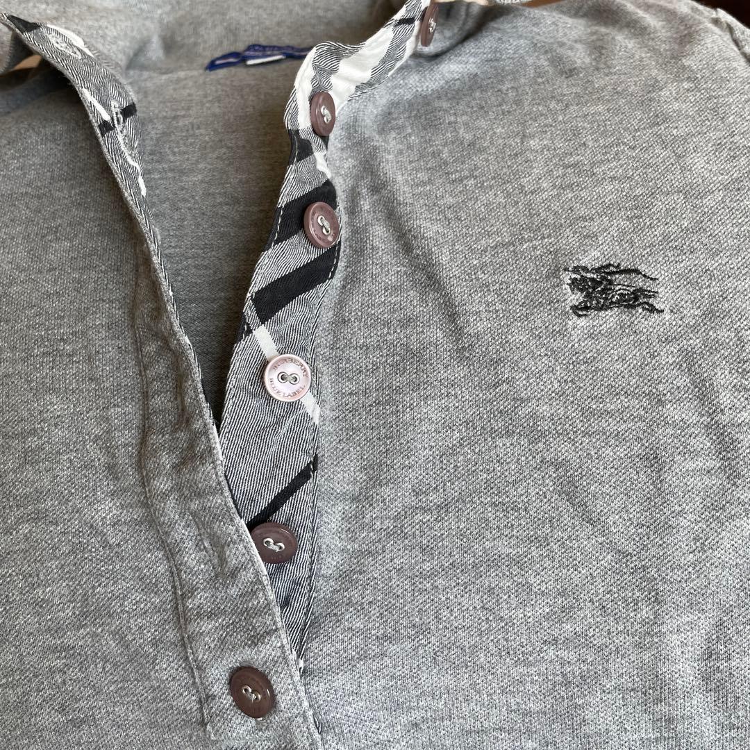 Burberry グレー ポロシャツ 38