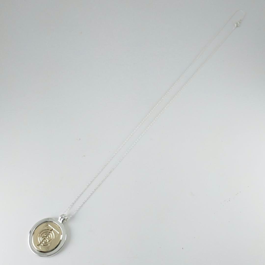 ★SALE【ティファニー】　コンビ　ラウンド　ペンダント　トップ　2639