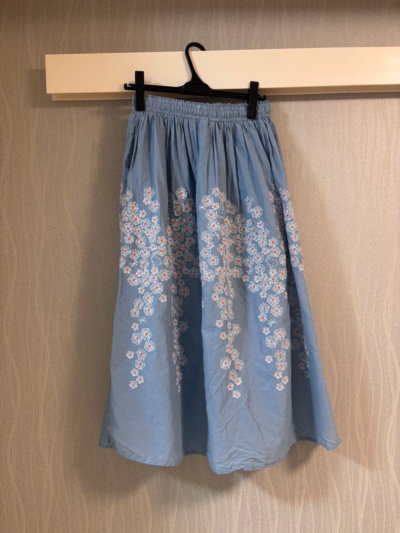 marble SUD☆刺繍スカート