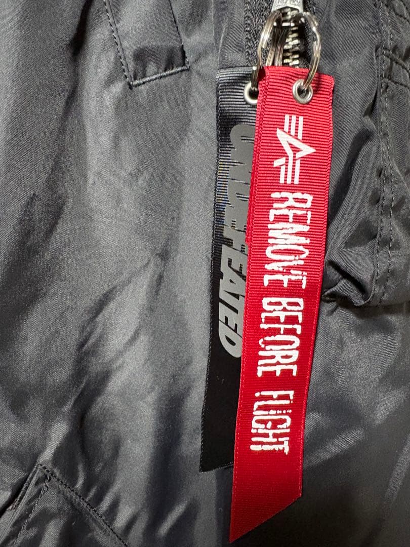 UNDEFEATED x ALPHA INDUSTRIES モッズコート L