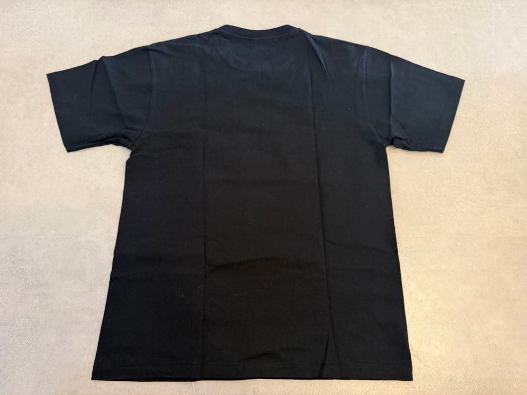 A BATHING APE ブラック　パープル　ラメ入り　L Tシャツ　エイプ