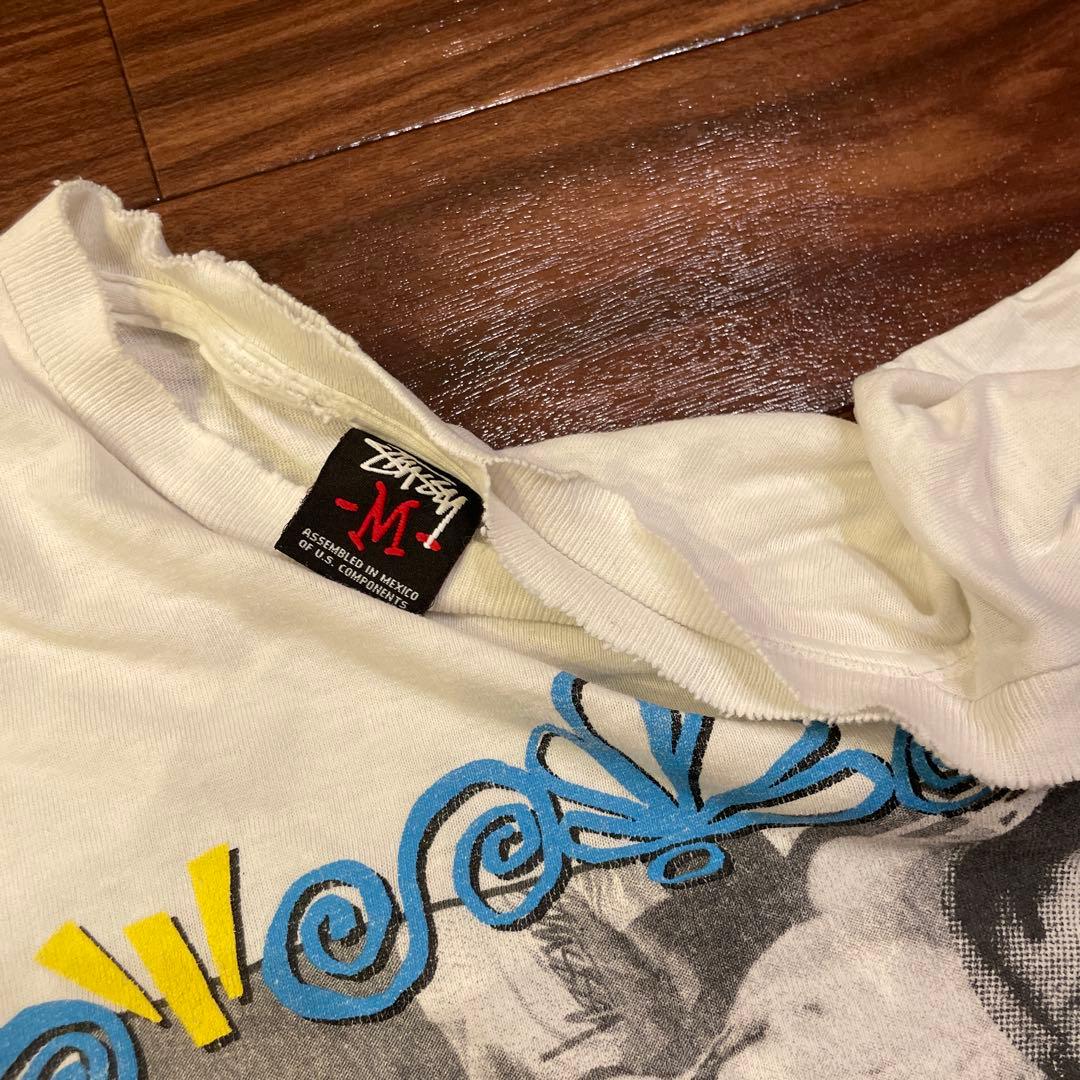 カ*狂様 Stussy 90s-00s Tシャツ ホワイト