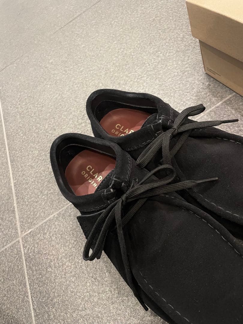 ara様購入用【CLARKS】定価34,100円 ワラビー ゴアテックス 41
