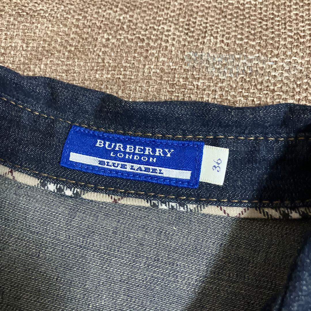 BURBERRY BLUE LABEL デニムワンピース 36