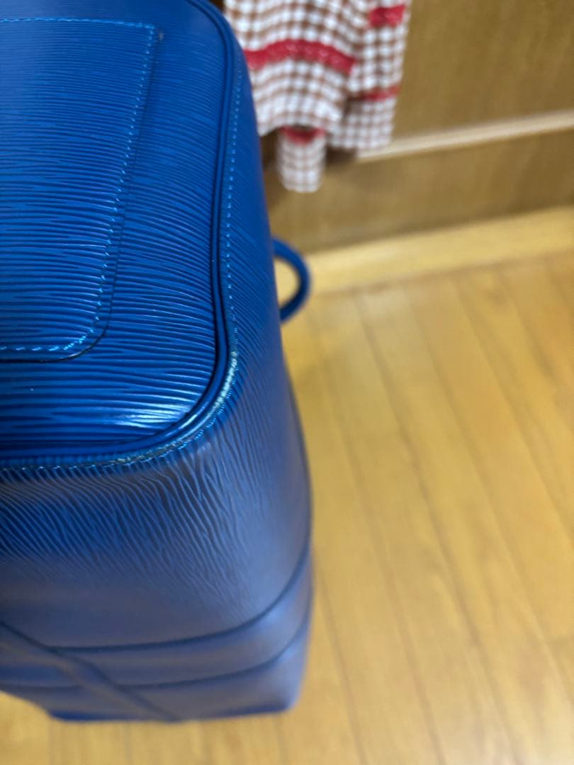 ルイヴィトン　エピレザー　 キーポル55 トレドブルー　 ユニセックス