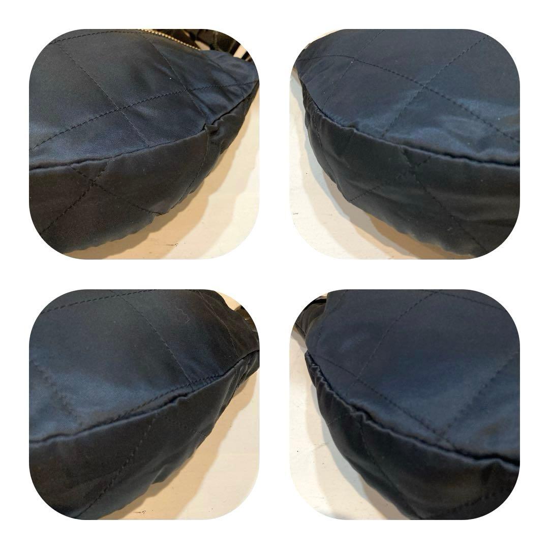 【極美品】CLEDRAN ROTA BODY BAG ナイロン キルティング 黒