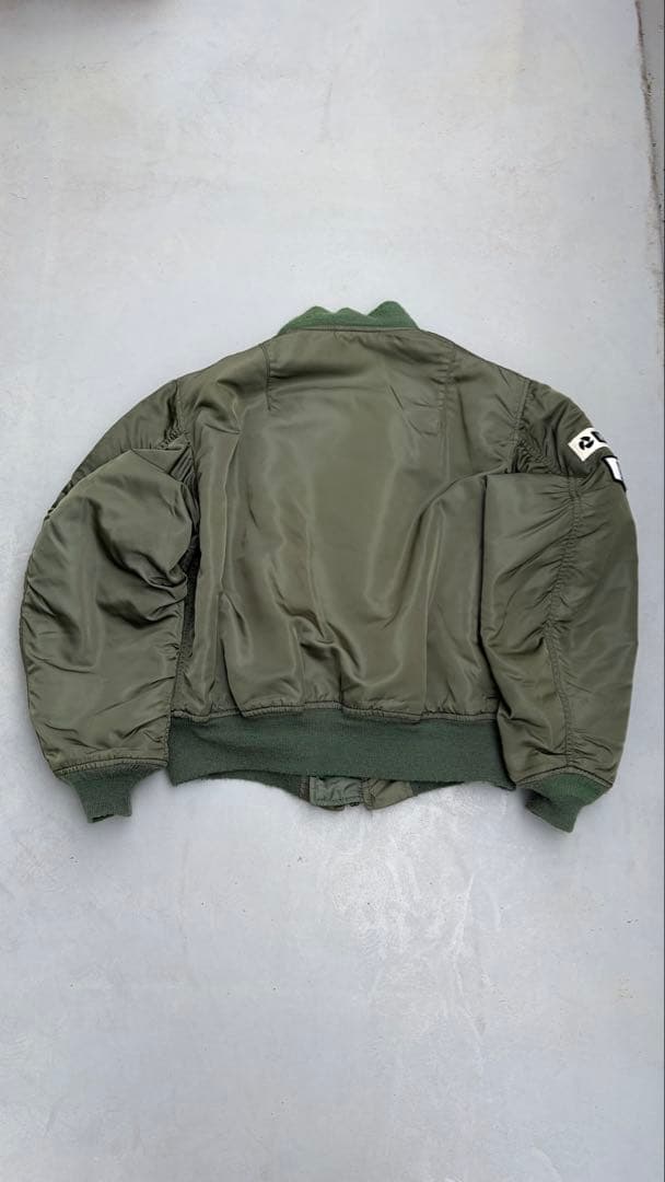 90s BOSS MA-1 フライトジャケット IDEALジップ