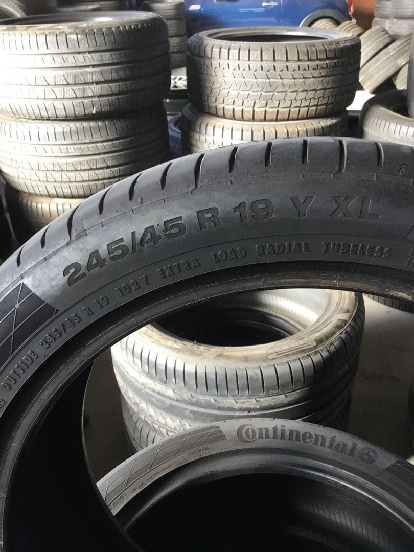 Continental 245/45 R 19 Y XL サマータイヤ
