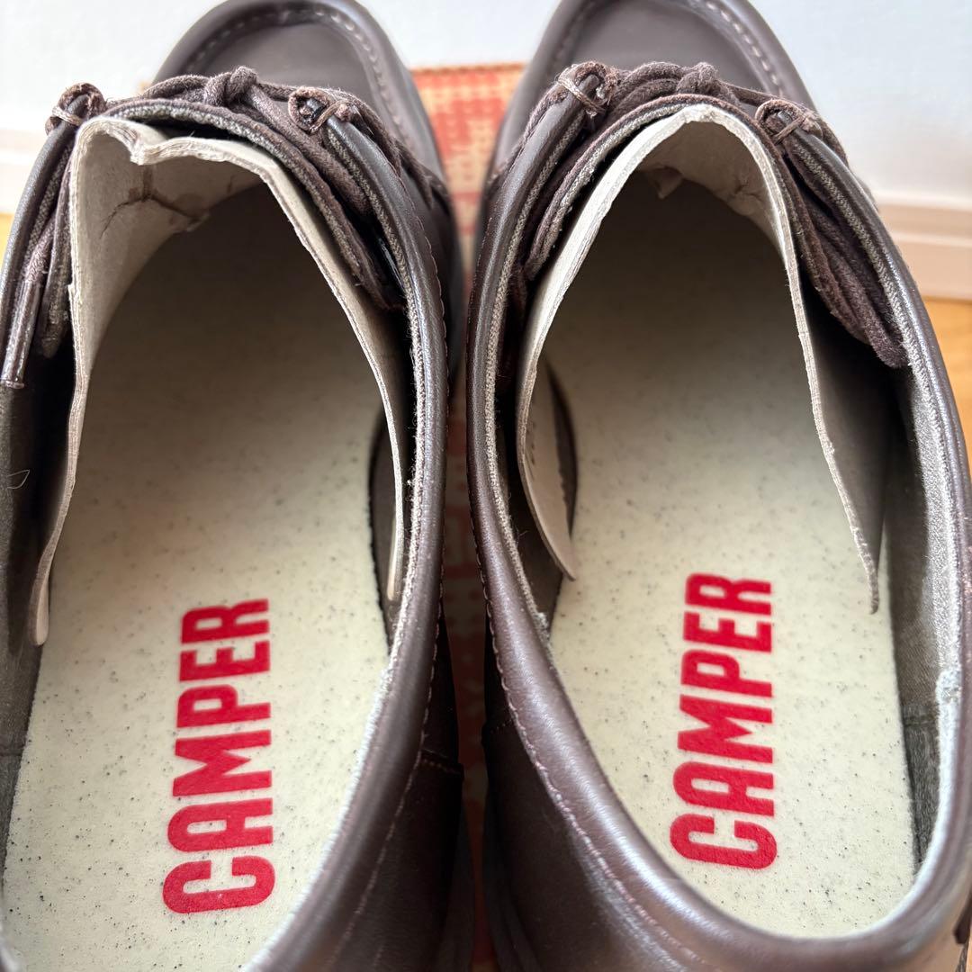 【最終値下げ！】 CAMPER カンペール JUNCTIONダークブラウン 43