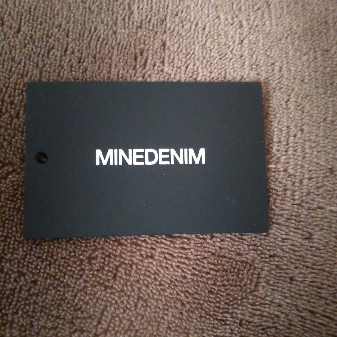 MINEDENIM Monochrome Two tone Face Tシャツ
