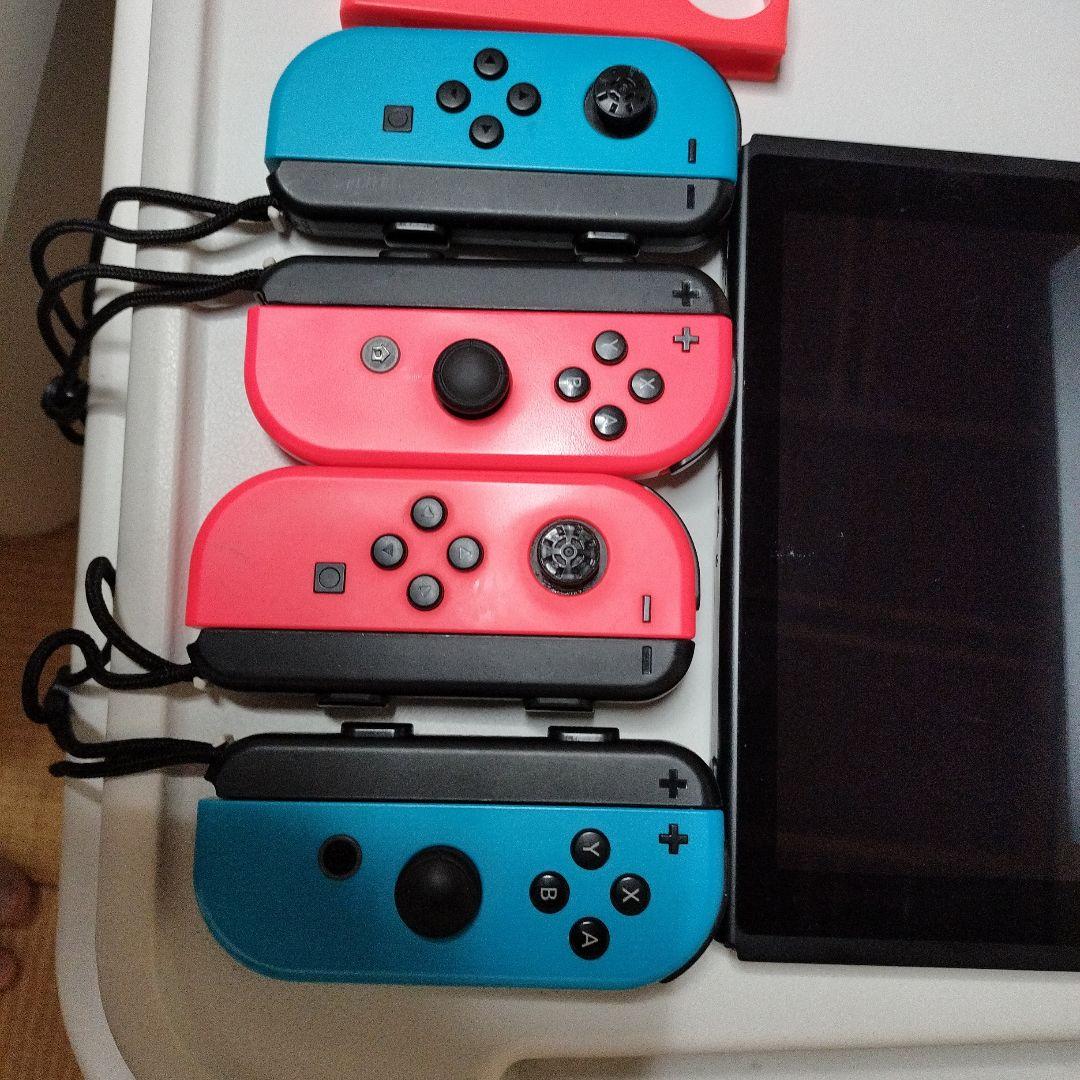 Nintendo Switch 本体 赤・青 Joy-Con 付属品あり