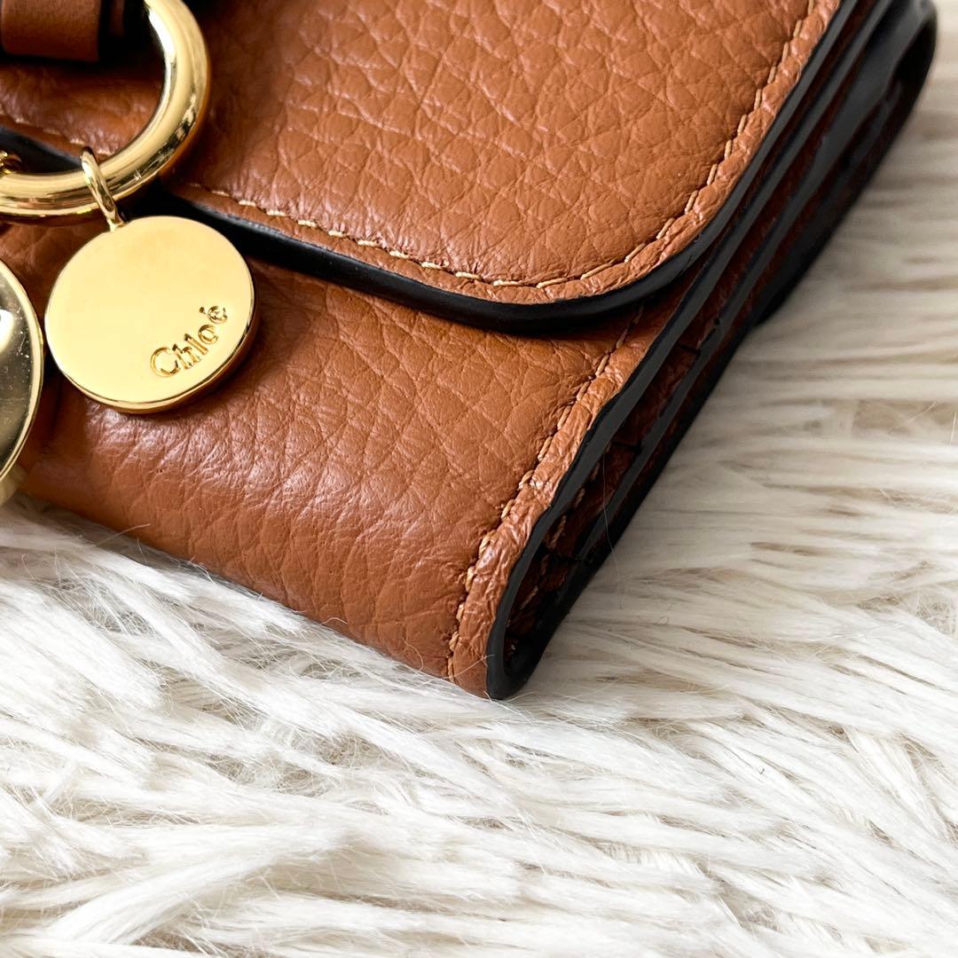 新品未使用✨　Chloe　Alphbet　アルファベット　三つ折り財布