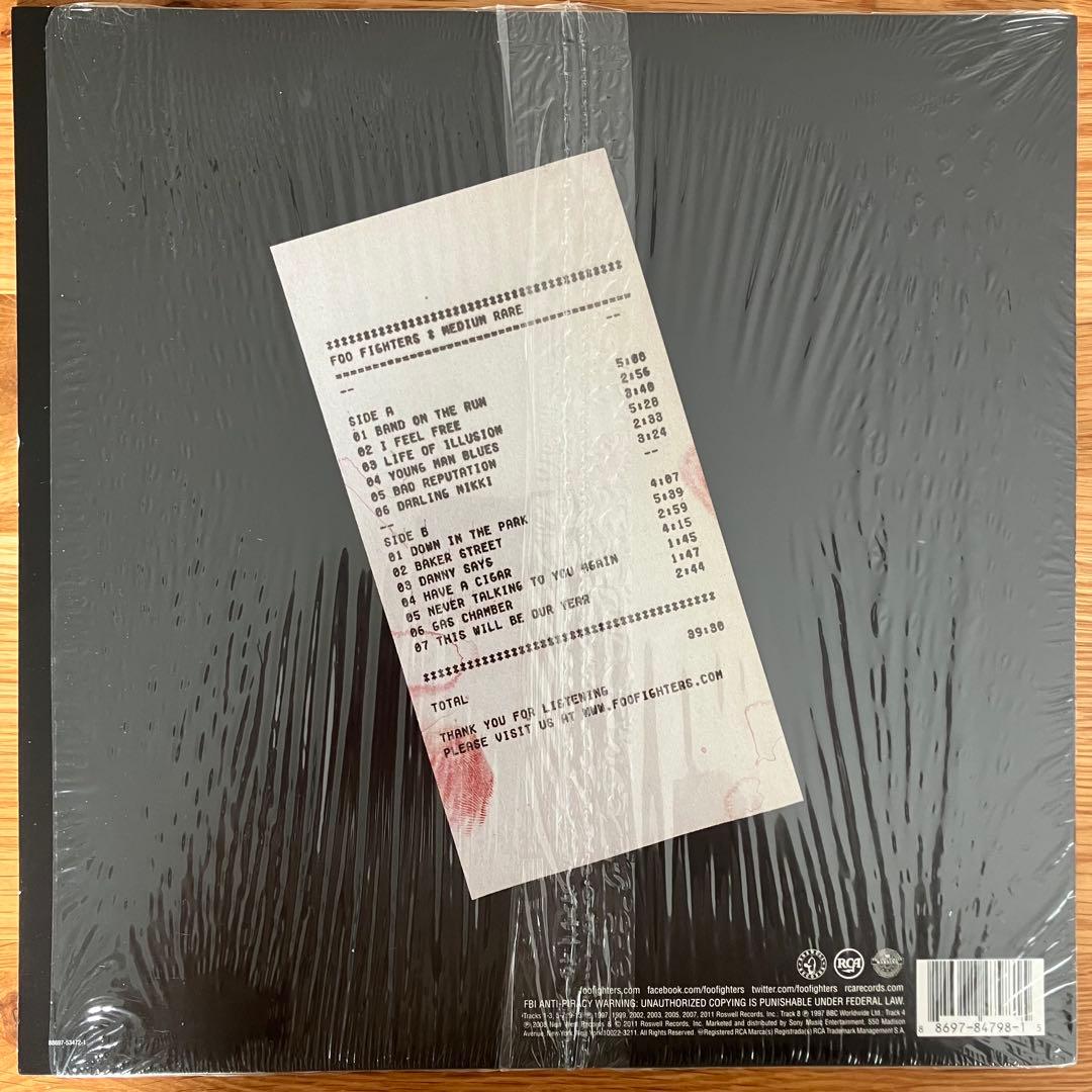 Foo Fighters – Medium Rare アナログレコード LP