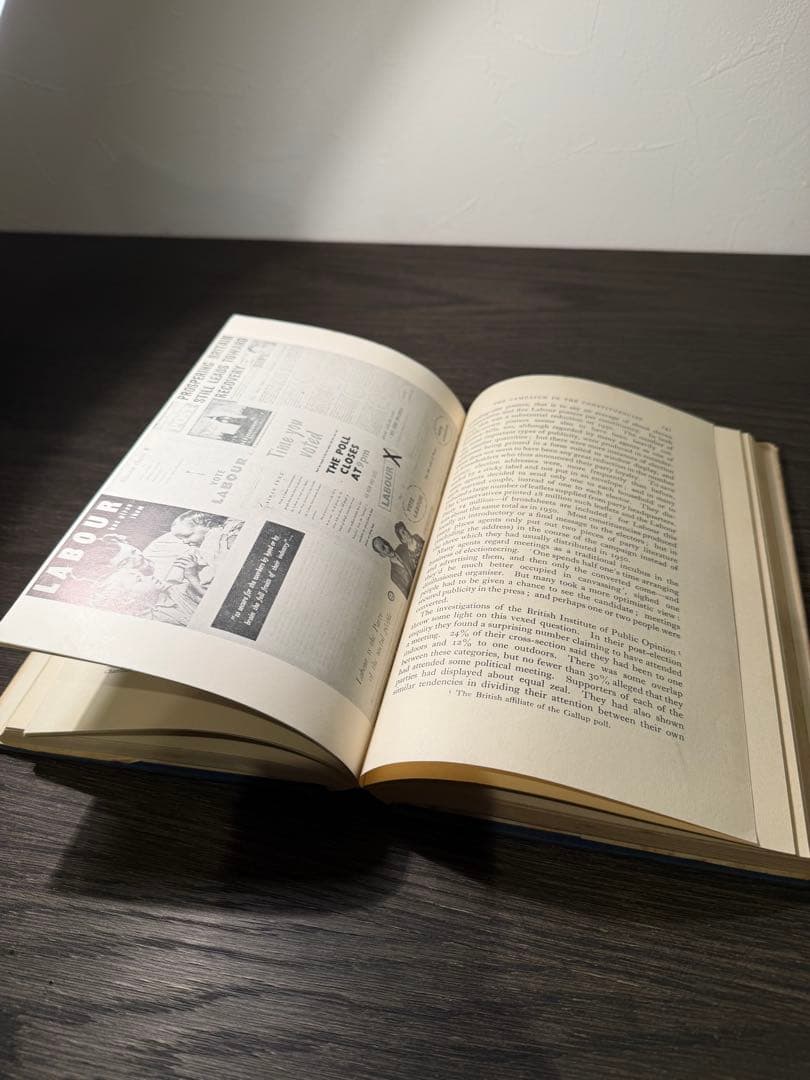 1952年 英国総選挙研究書 Butler 洋書 英国政治史