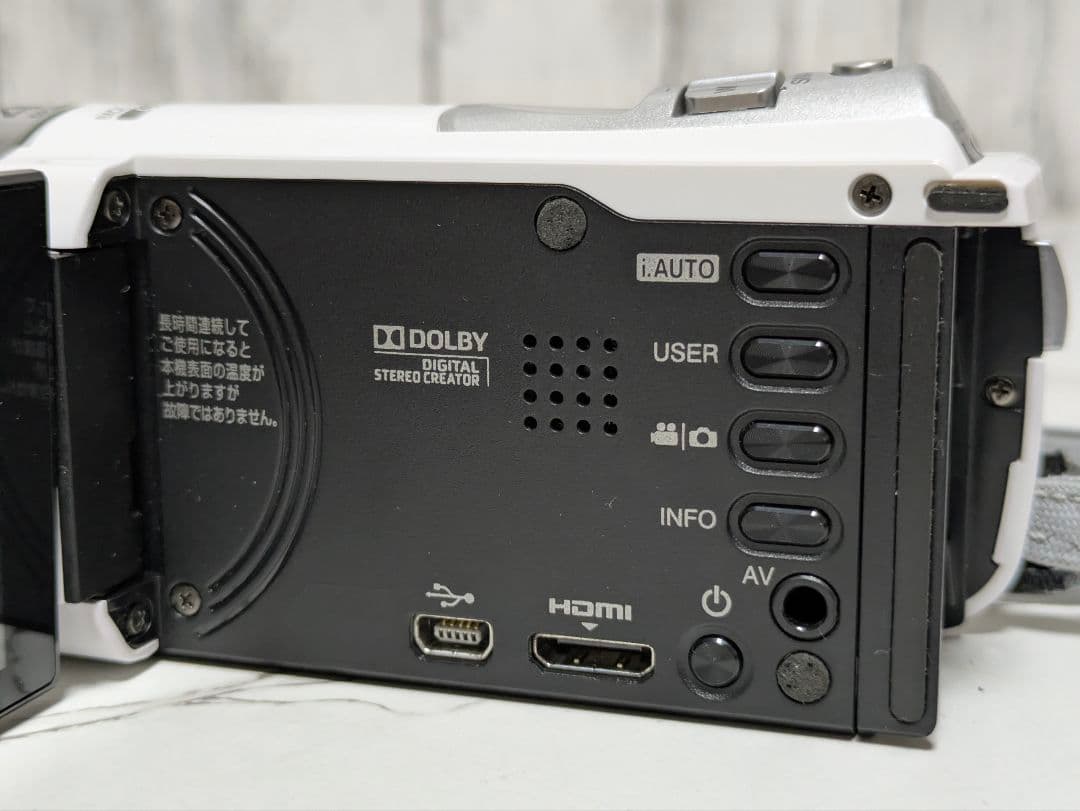 ② JVC　GZ-HM390　ホワイト