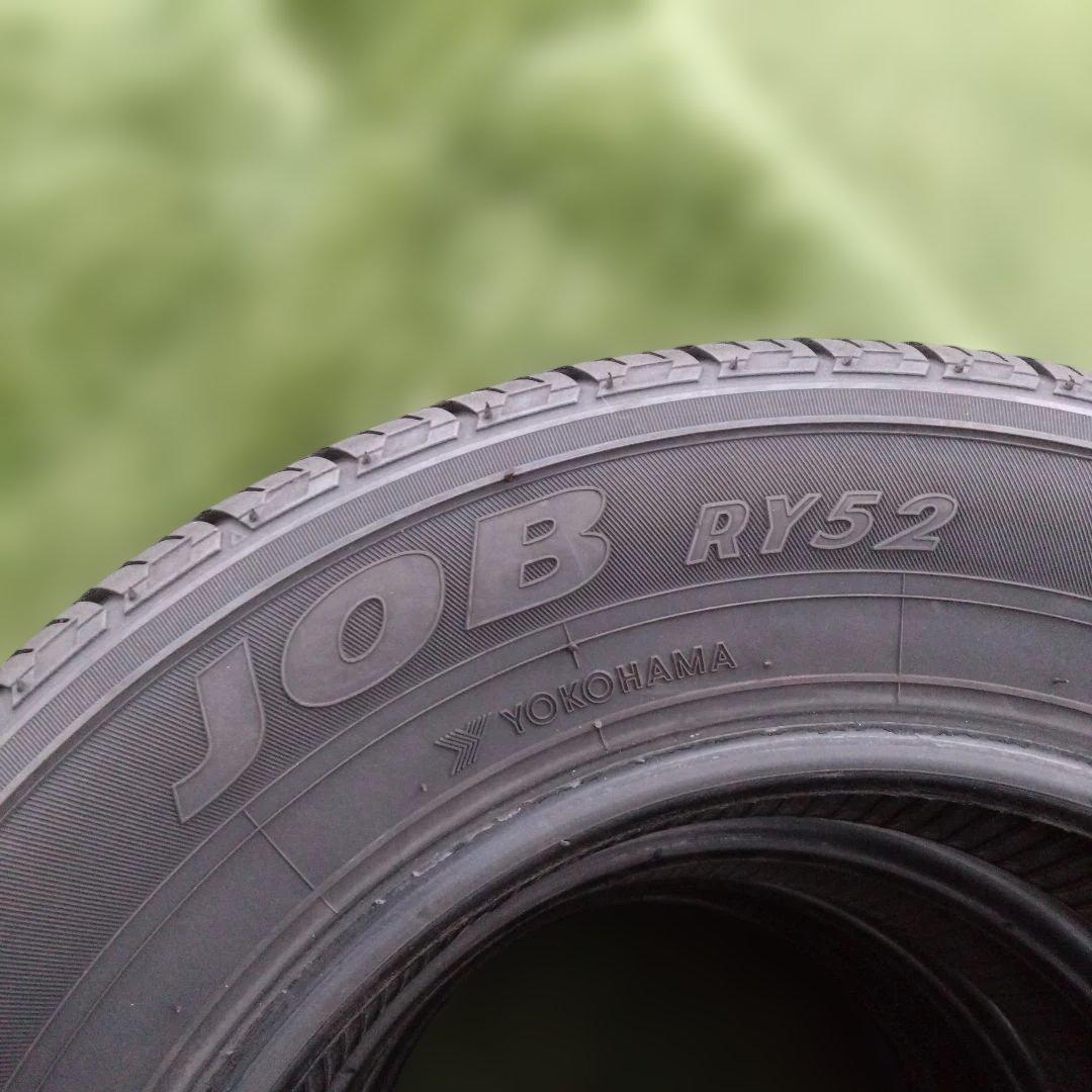 145/80R12 LT ヨコハマRY52 4本 送料無料 夏タイヤ T1726