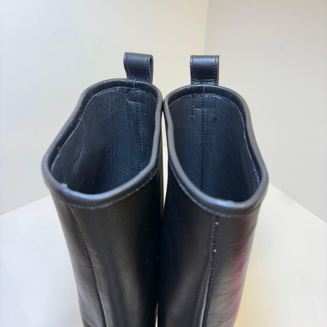 今日まで価格‼️カミナンド ロングブーツ 黒 24.5cm