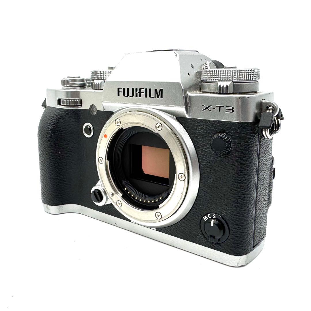 動作良好 FUJIFILM X-T3 富士フィルム ミラーレス一眼 シルバー