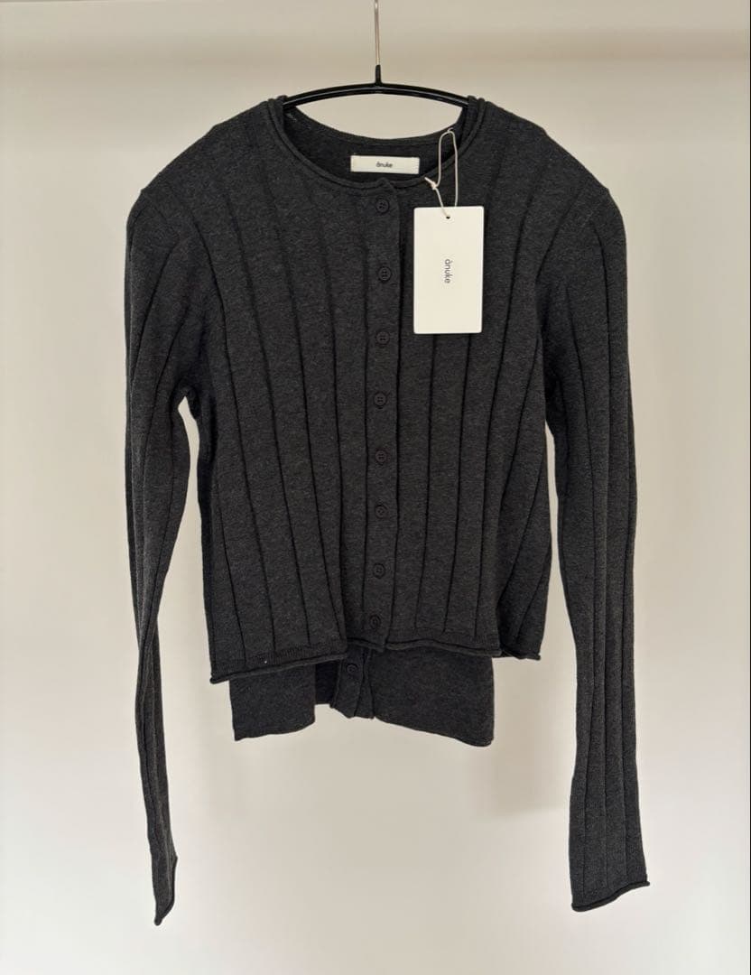 新品未使用 anuke Cotton Layered Cardigan