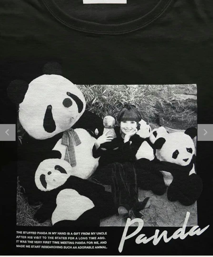 黒柳徹子　パンダ Tシャツ