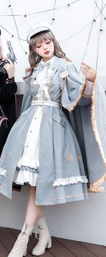 あ*あ様 ワンピース　軍服風 スターオーシャンファンタジーアーミーロー