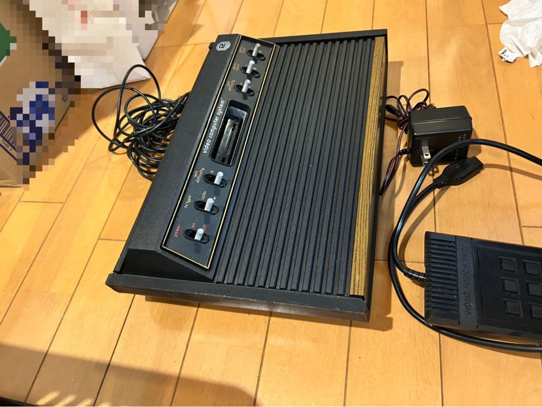 Atari 2600 初期型 木目モデル 本体 レトロゲーム ヴィンテージ