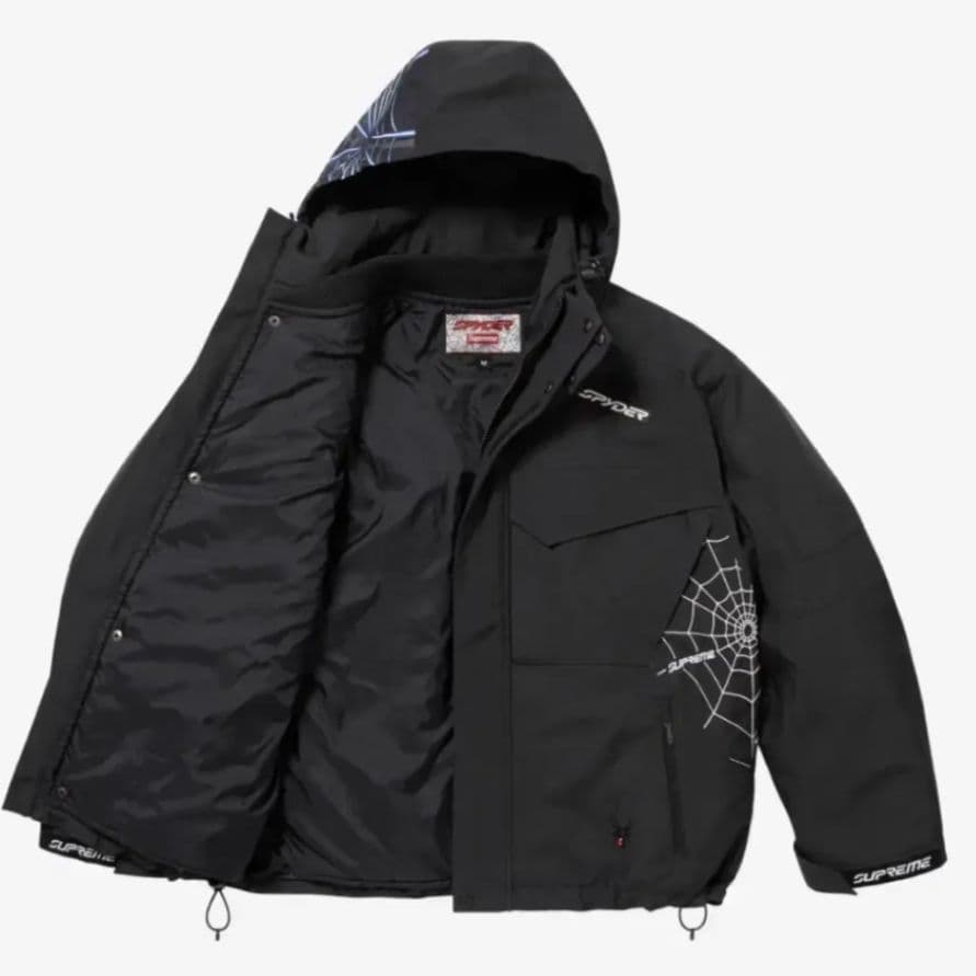 ジャケット・アウター Supreme x Spyder Technical Jacket Black