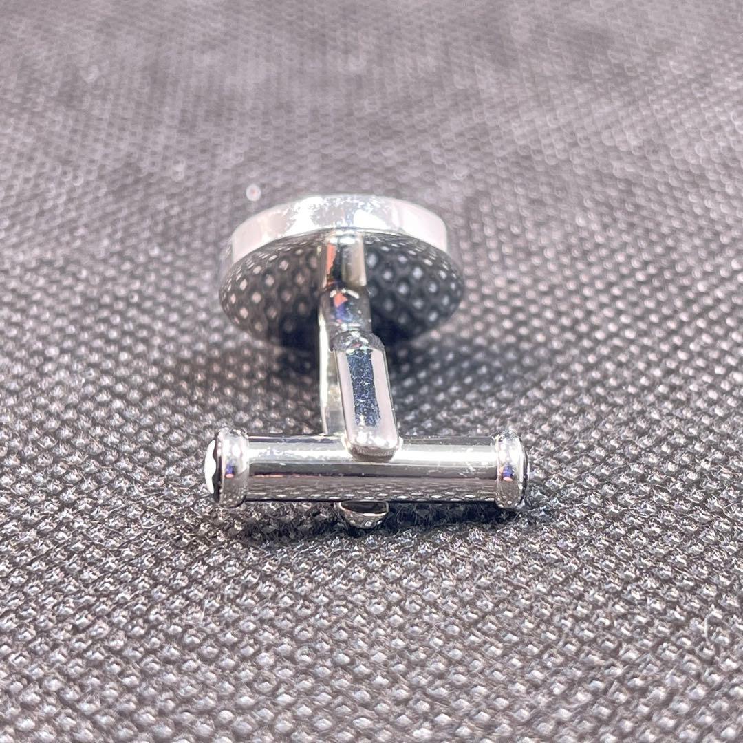 Mont Blanc モンブラン　カフス　シルバー　刻印あり　ラウンド　#A-8
