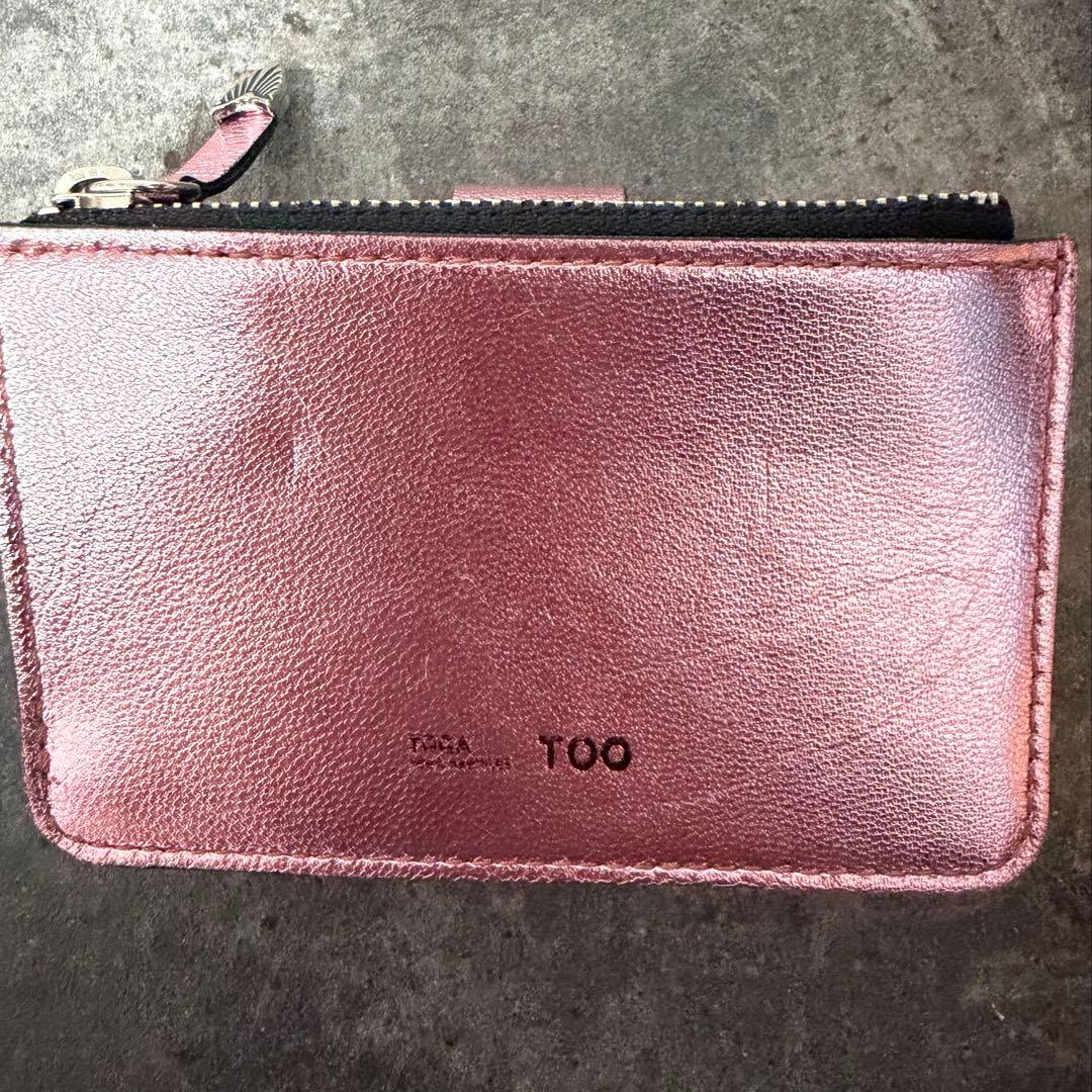 TOGA TOO LEATHER WALLET SP ピンク